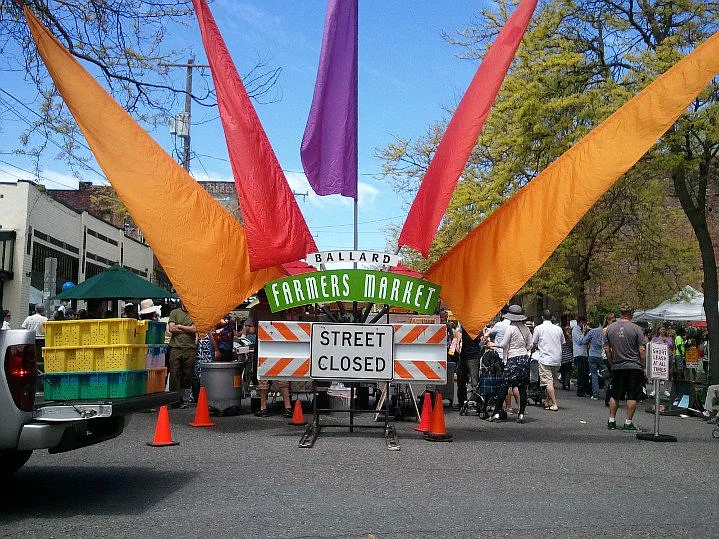 Ballard Farmers Market - Open Every Sunday Rain-Or-Shine