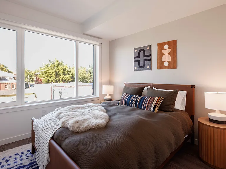 Oversized windows for plentiful natural light
