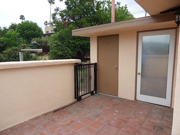 rear of the house balcony