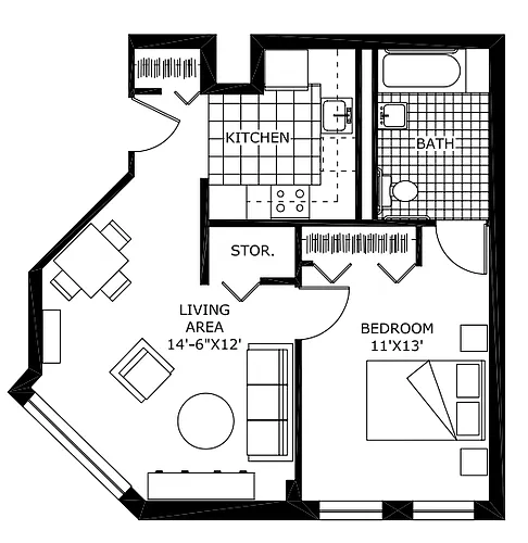 Floor plan H