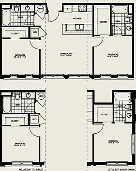 Colony Village B1 Floor Plan Colony Village B1 Floor Plan