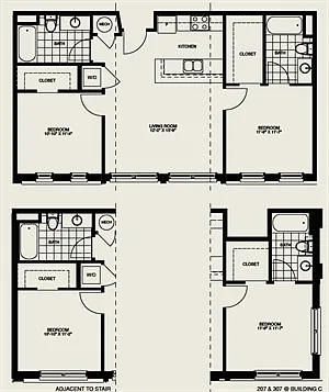 Floor plan B1