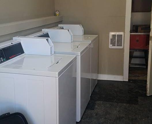 laundry room on site