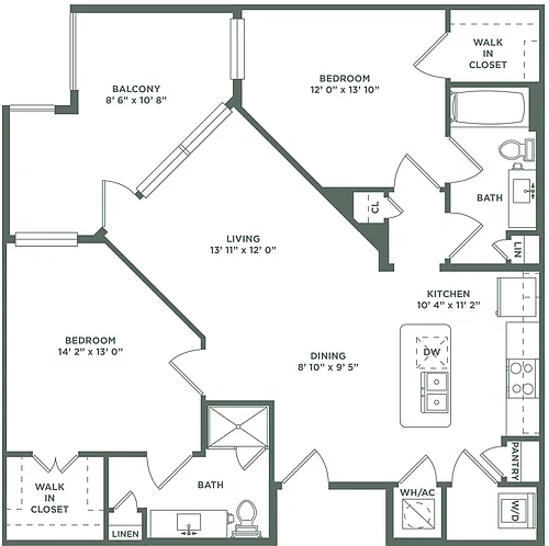 Floor plan B1