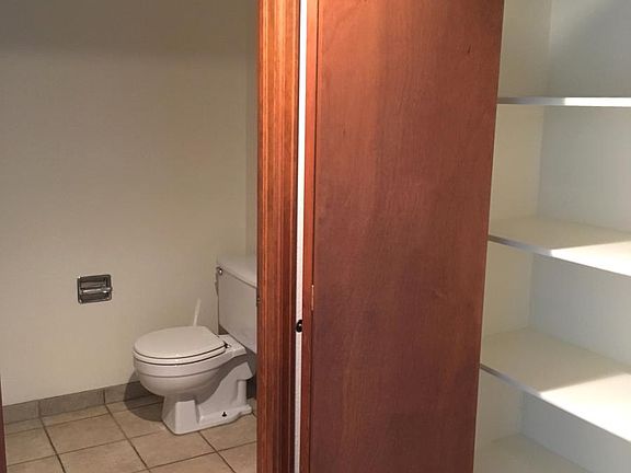 half bath and hall closet