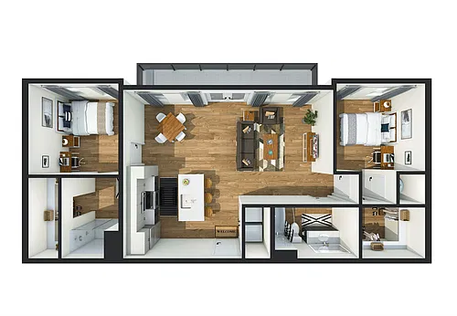 Floor plan B2