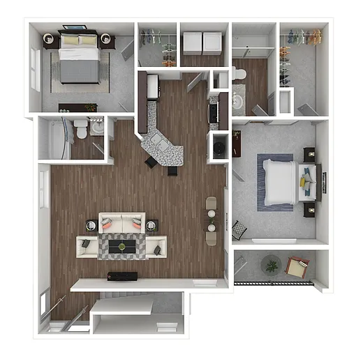Floor plan B3