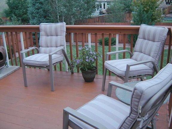 Great deck with views.