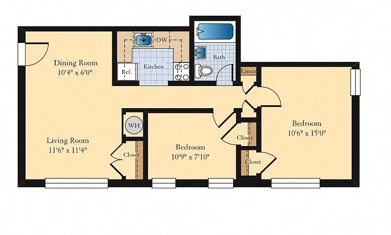 Floor plan B1