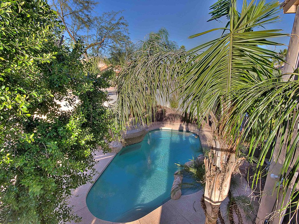 View of Pool from Balcony
