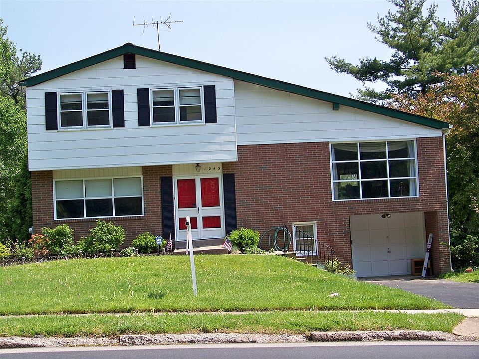 Bright Red double doors can't be missed