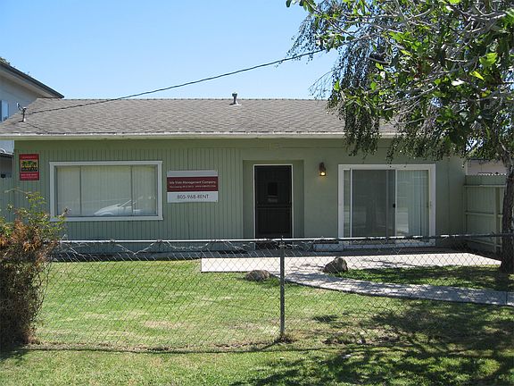 Unit A with front yard.