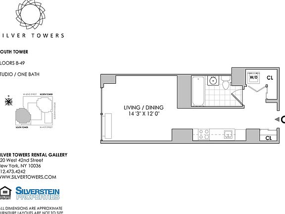 2nd image of 610 W 42nd St #S18c