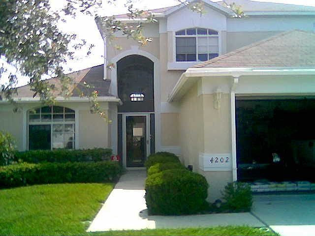 Front view of house