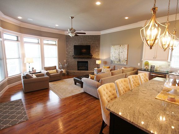 Large open concept living