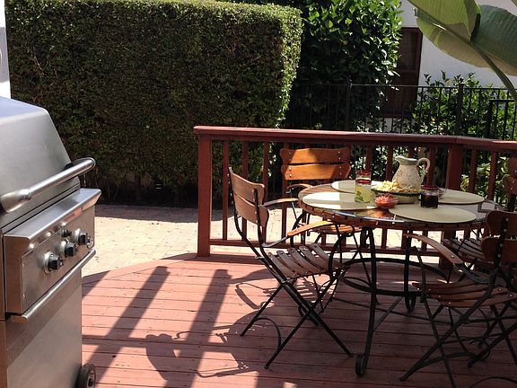Deck & Gas Grill