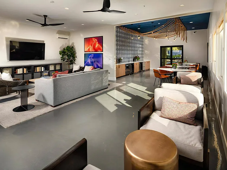 Large Clubhouse Complete Catering Kitchen and Entertainment Areas