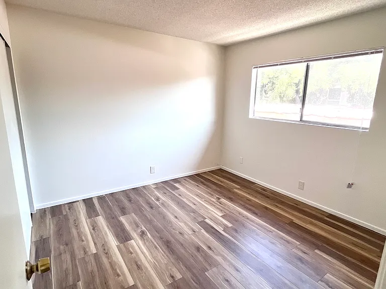 Spacious bedroom #1 with large full wall closet