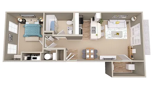 Floor plan Begonia