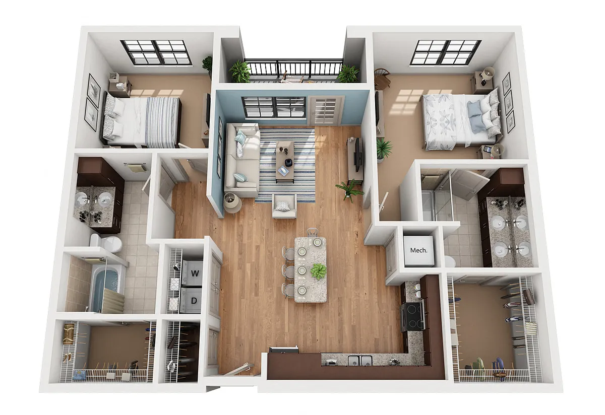 Floor plan B3