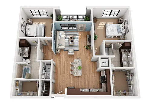 Floor plan B3