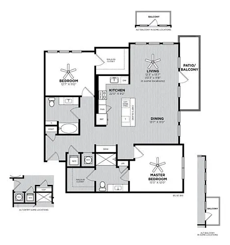Floor plan B6