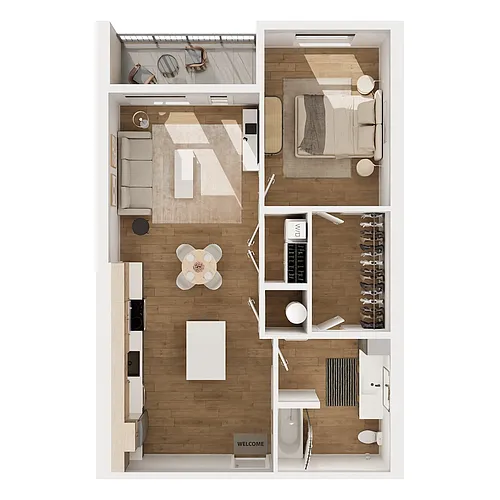 Floor plan A1