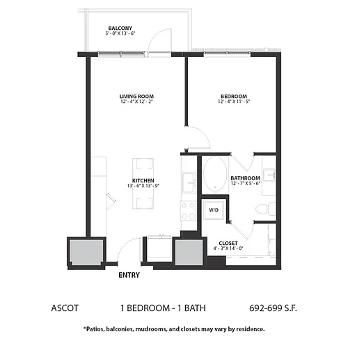 Floor plan Ascot
