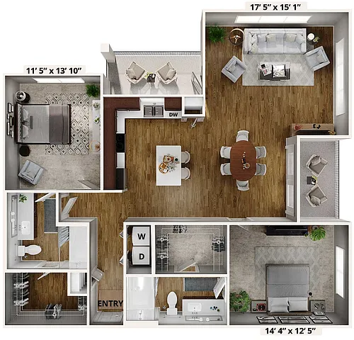 Floor plan B3