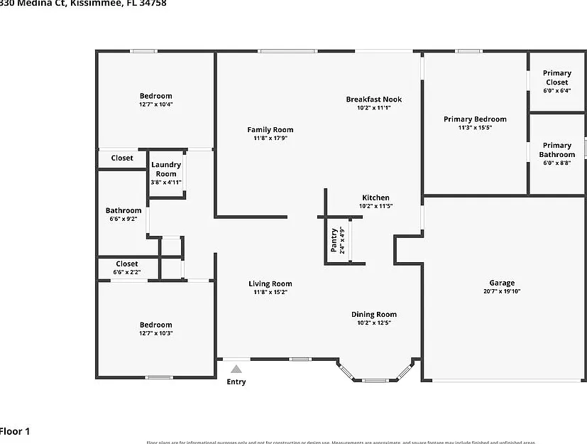 3 bed, 2.0 bath, 1536 sqft, $1,970 — Photo 2