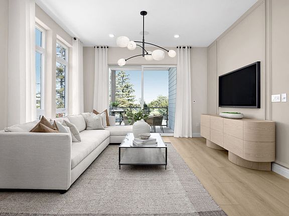 Spacious light filled gathering room