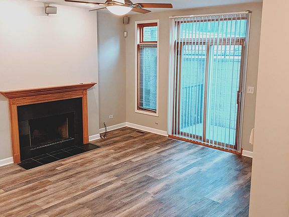 Main floor living space w/wood burning fireplace
