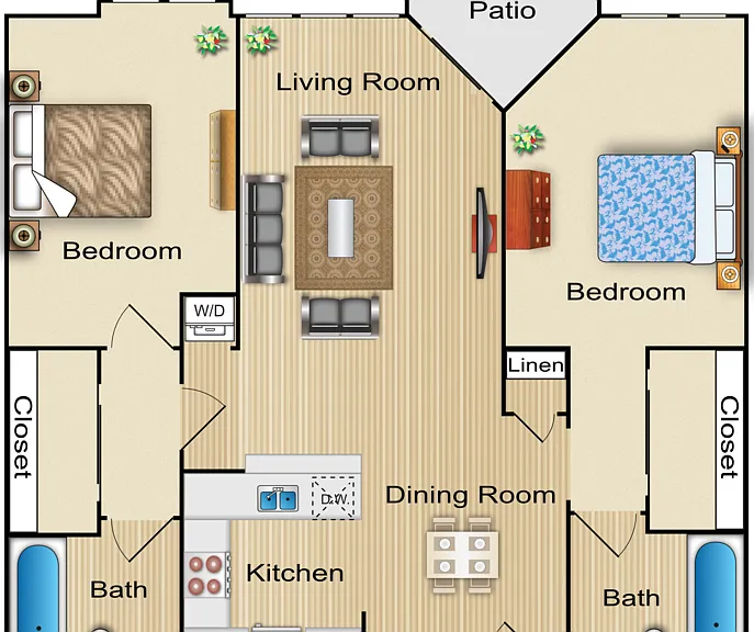 Toscana Floorplan Diagram