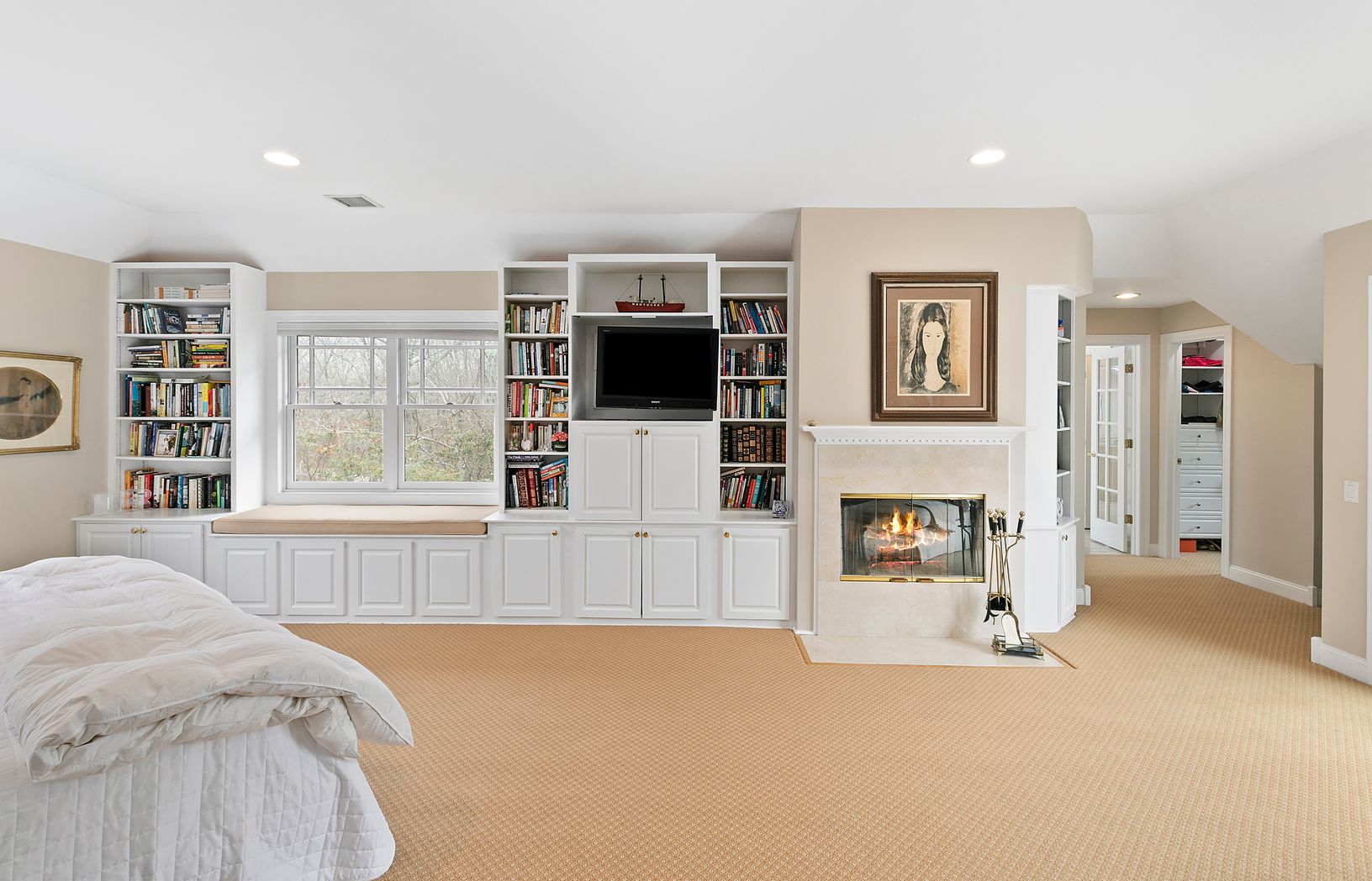  Primary Bedroom with Fireplace