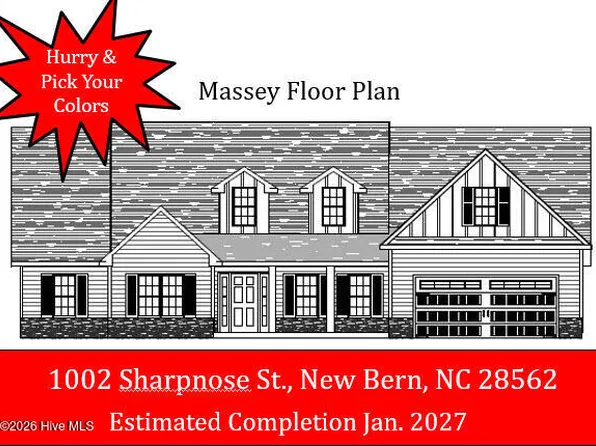 1002 Sharpnose Street, New Bern, NC 28562
