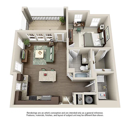 Floor plan Drayton