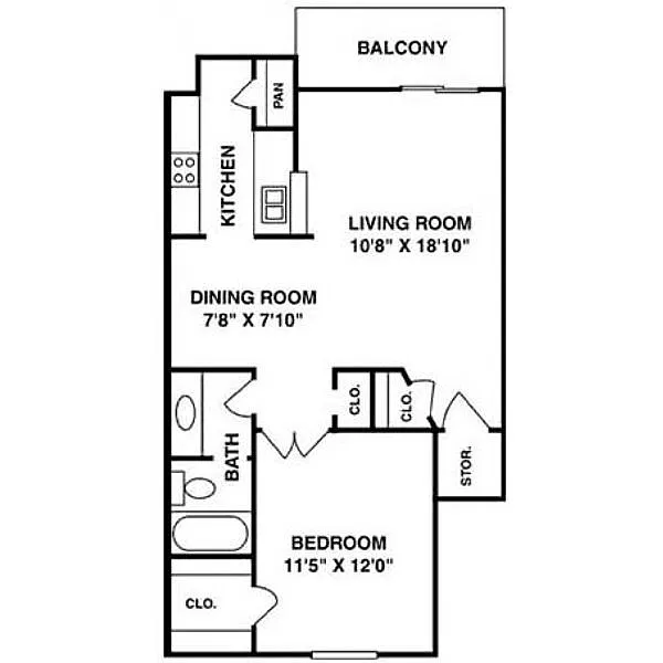 Floor plan Floor Plan C