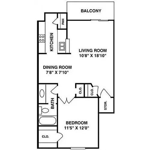 Floor plan Floor Plan C