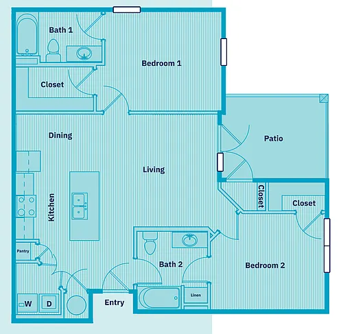 Floor plan The Envoy