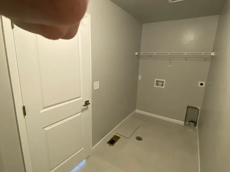 Laundry room upstairs (washer/dryer will be furnished)