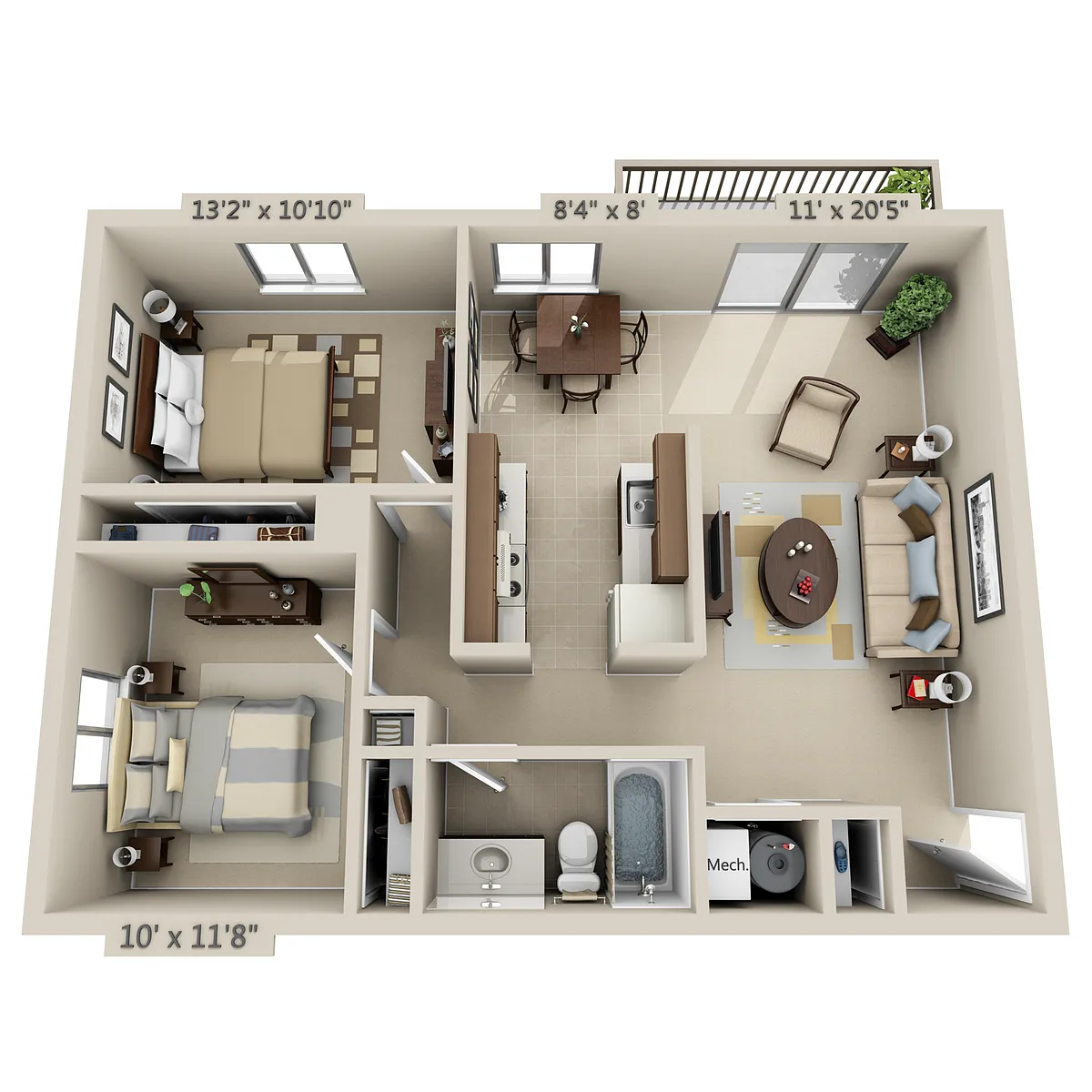 Floor plan Baronet