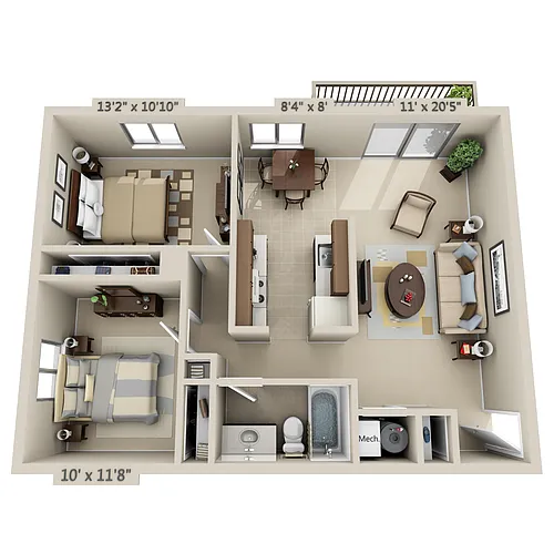 Floor plan Baronet