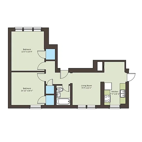 Floor plan 5535-2bA