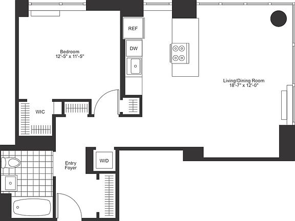 2nd image of 480 Main St APT 19G