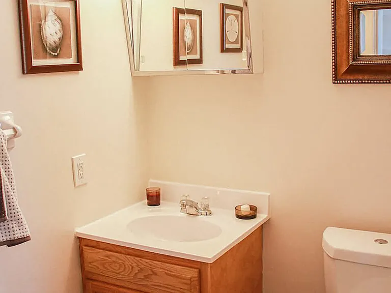 Bathroom with Cabinet Space