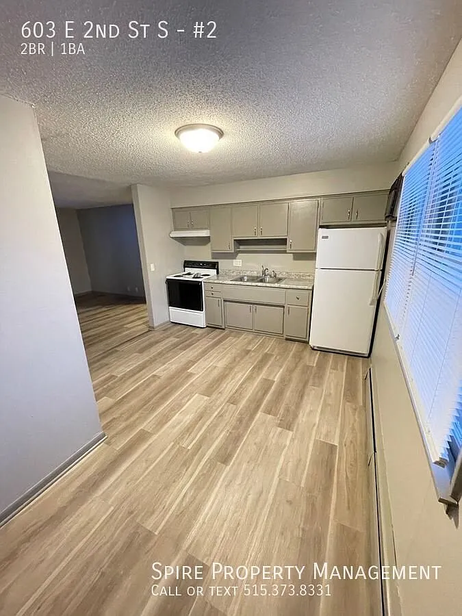 Beautiful floors in this renovated 2 Bed 1 Bath Apartment in Newton with a $99 Deposit Special. — Photo 3