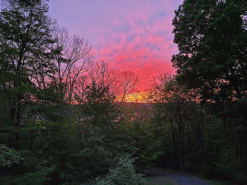 Sunset from deck