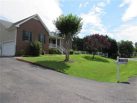 Paved driveway