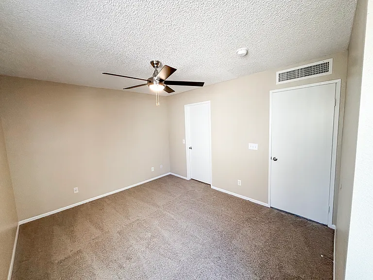 1 bedroom - 1 bathroom apartment:
- bedroom