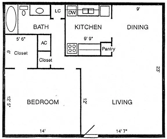 Floor plan A